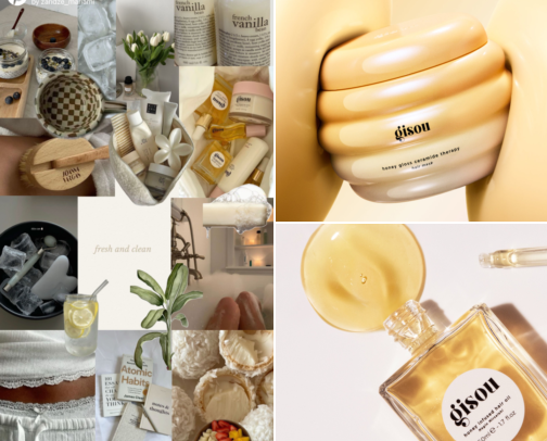 Clean Girl Beauty Essentials: Haircare, Skincare & Everyday Glow cover photo collage