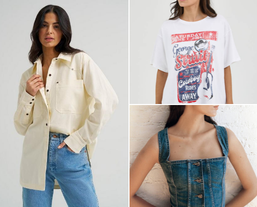 Boots, Fringe, and Concert nights! 🐮 🤠 cover photo collage