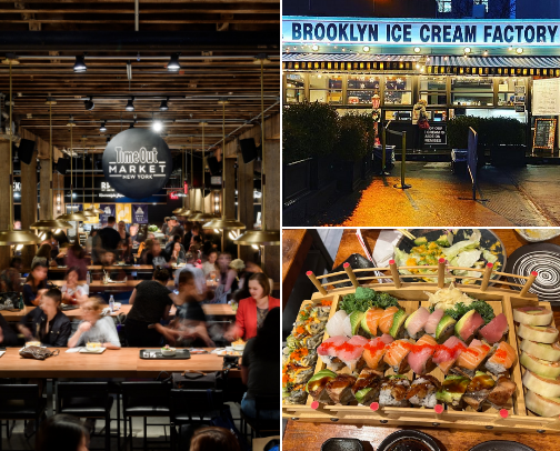 Fun and memorable bites in NYC 2025 🕺 cover photo collage