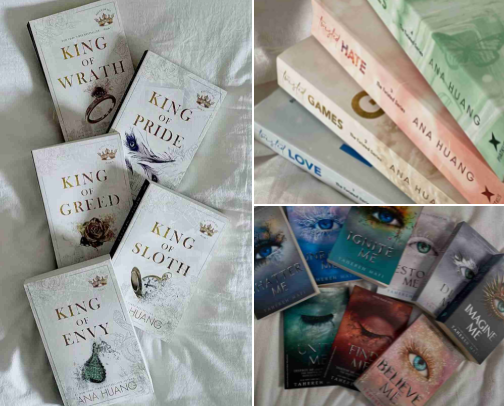 Books that you'll lovee😽🩷 cover photo collage