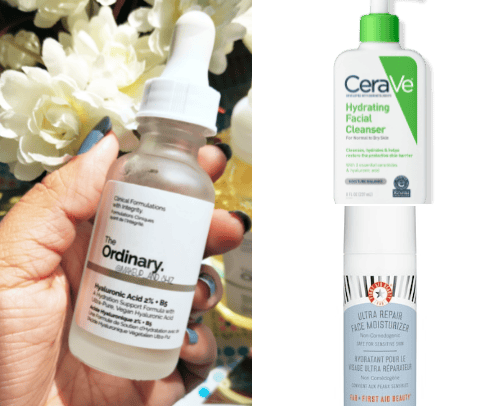 Skincare Favourites cover photo collage