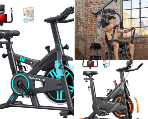 Sports equipment cover photo collage
