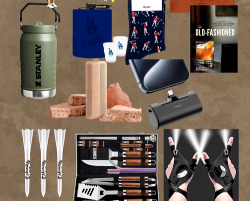 Valentines Gift Guide for Him cover photo collage