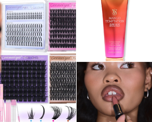 Latina baddie essentials💗 cover photo collage