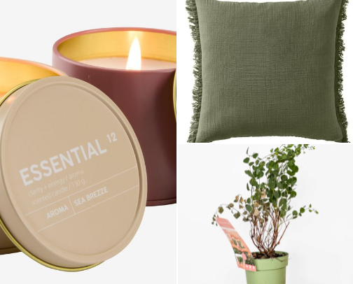 Top decor for a cozy home cover photo collage