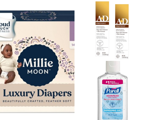 What's In My Diaper Bag cover photo collage