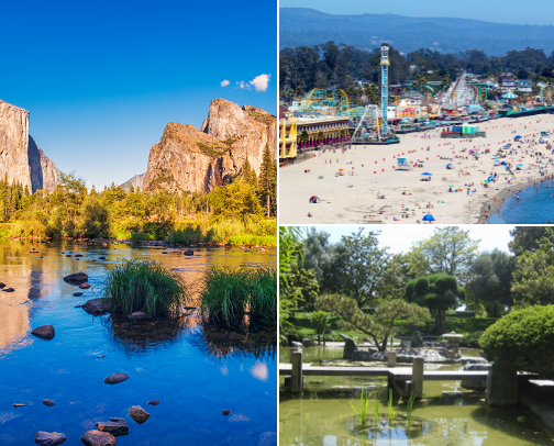 Bay Area Days Out cover photo collage