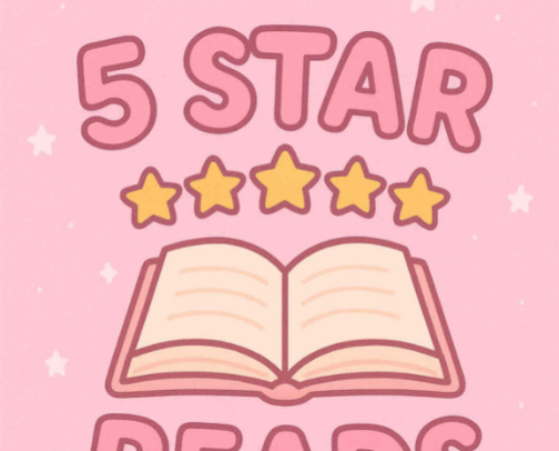 5 star reads of 2025 cover photo collage