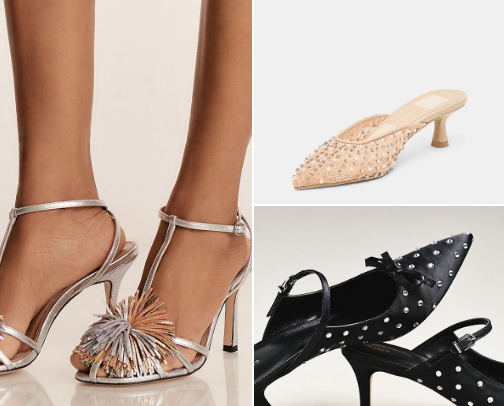 Holiday shoes to dance the night away 💃🏼 cover photo collage