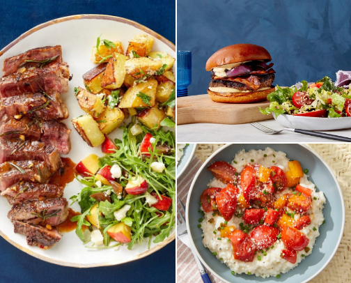 Meal favorites🍽️ cover photo collage