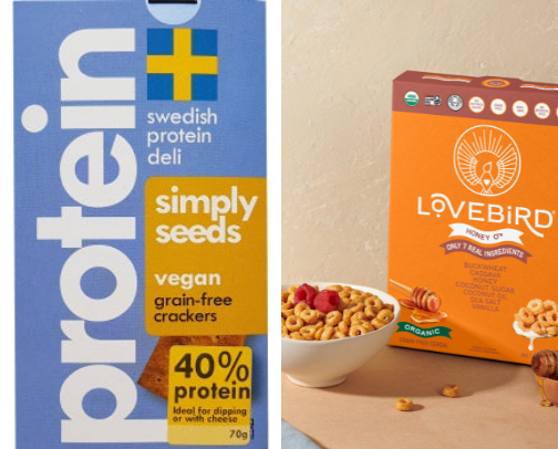 Healthy snacks cover photo collage