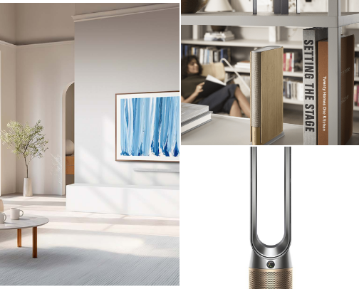 Minimalist Premium Tech & Audio for Serene Homes cover photo collage
