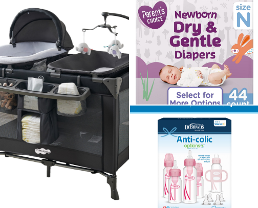 New baby on board? This is the list you need! cover photo collage