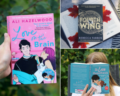 Romance & Romantasy Books I Couldn't Stop Reading ✨ cover photo collage