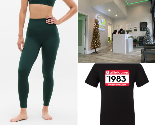 Athleisure Women's Apparel and Accessories cover photo collage