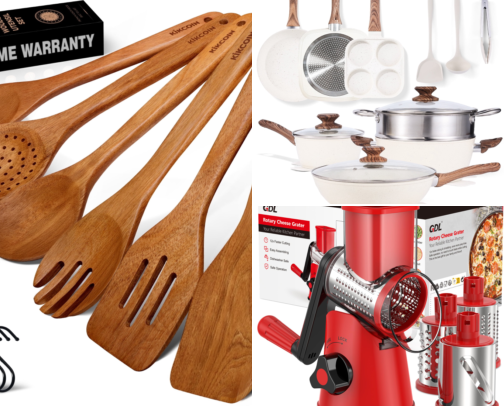 Kitchen tools I rely on cover photo collage