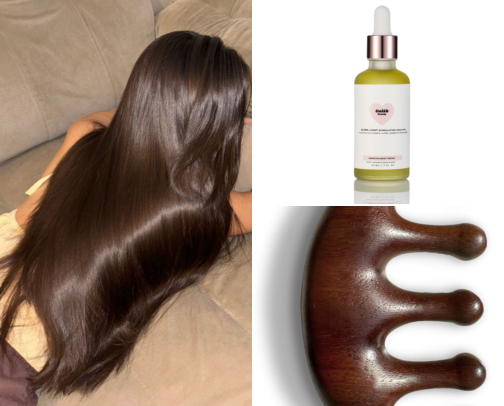HOW TO MAKE YOUR HAIR GROW FAST cover photo collage