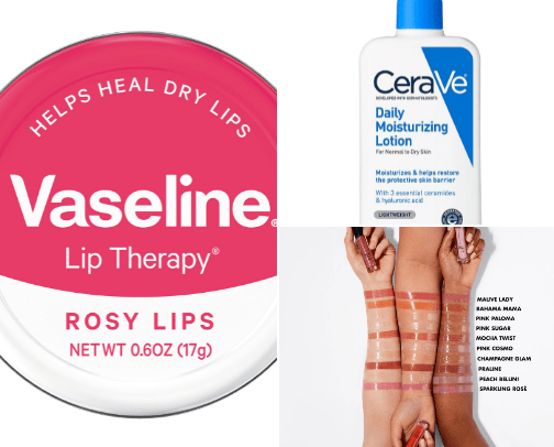 Beauty & Skincare cover photo collage
