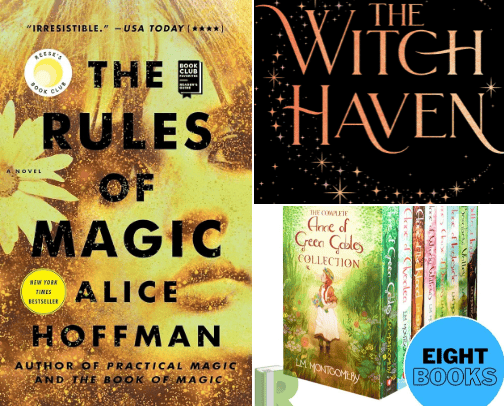 Fall Book Recommendations 🍂 cover photo collage