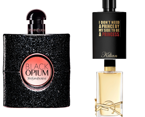 My favorite female scents cover photo collage