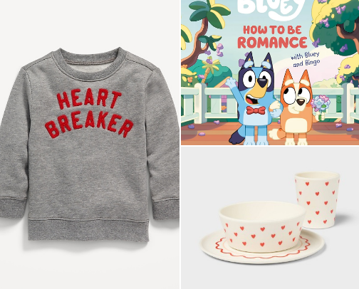 Valentine’s basket for the kiddos cover photo collage