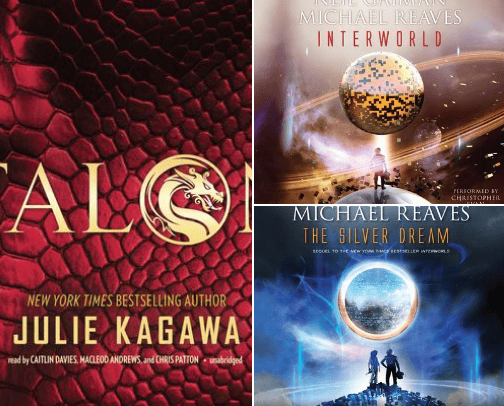 Audiobooks cover photo collage