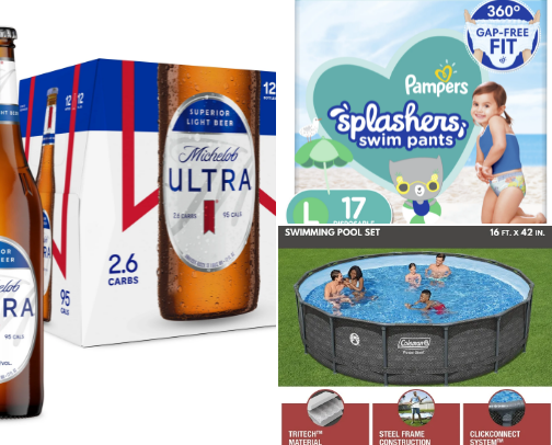 Water Fun cover photo collage