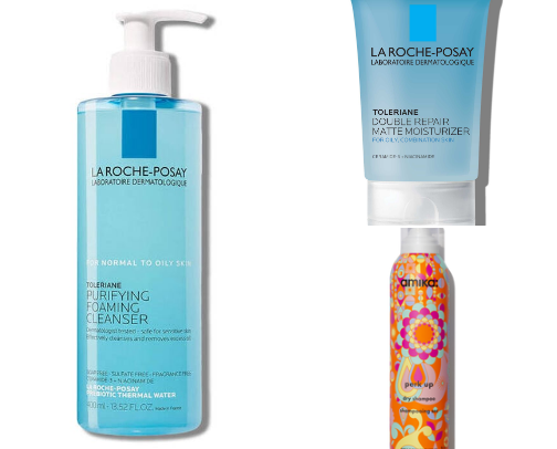 Skin & hair care cover photo collage