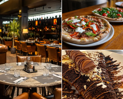 Restaurants cover photo collage