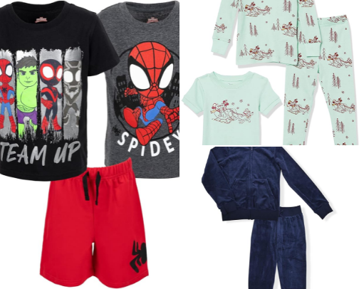 Kids clothes cover photo collage