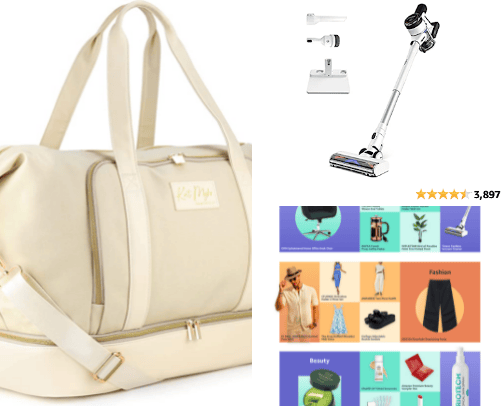 Amazon Trending Products cover photo collage