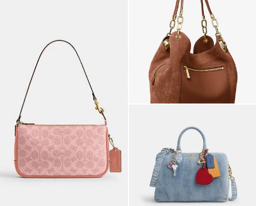 Spring bags cover photo collage