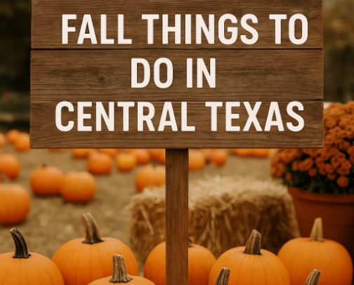 Fall Activities in Central Texas cover photo collage