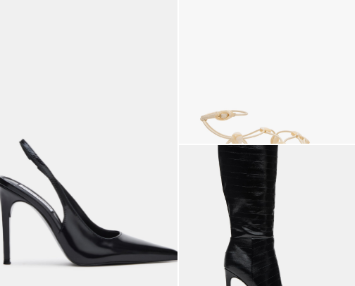 Shoes cover photo collage