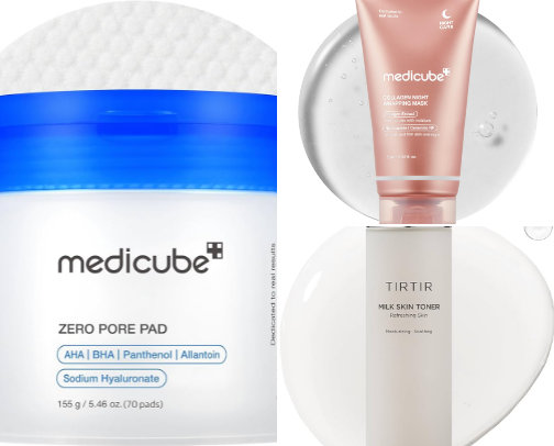 Trending tiktok skincare items that are actually WORTH IT cover photo collage