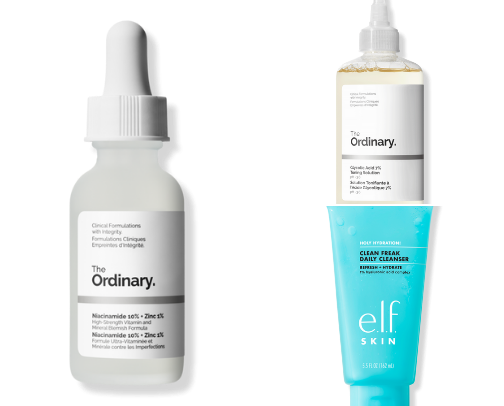 Affordable Skincare Under 10/15/20€ cover photo collage