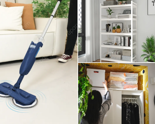 Must-Have Home Equipment to Make Your Life More Practical and Tidy! cover photo collage