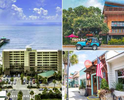 Vacation: Folly Beach Style cover photo collage