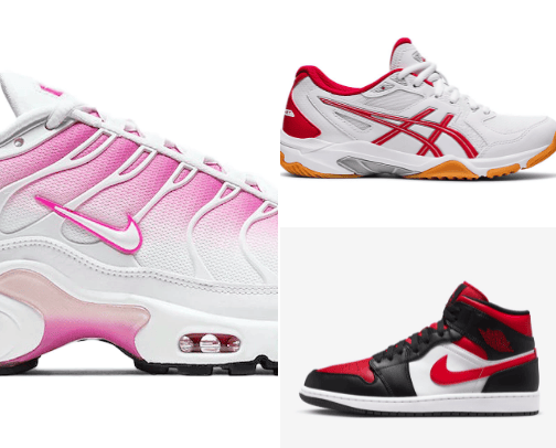 Shoes and sneakers cover photo collage