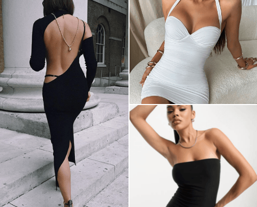 Affordable dresses💃🏼 cover photo collage