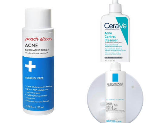 Acne Face Care cover photo collage