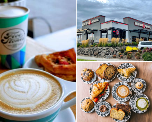 8 Coffee Shops You Have to Try in the Seattle Area cover photo collage