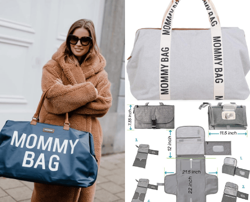 Diaper Bag: what you will need on the go! cover photo collage