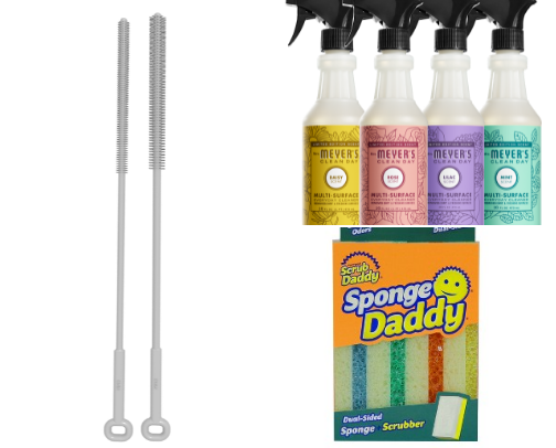 Household necessities cover photo collage