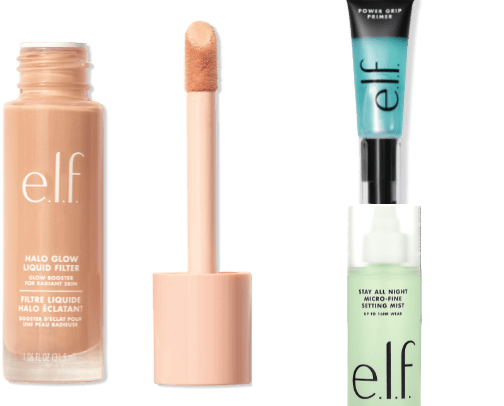 Full Face e.l.f. Cosmetics cover photo collage