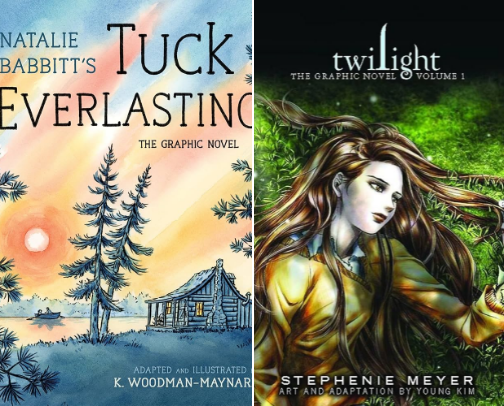 Graphic novels cover photo collage