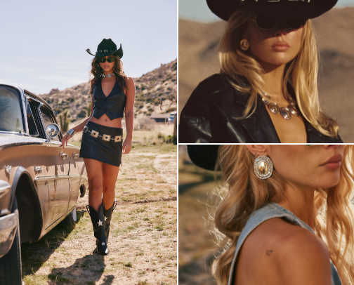 Long live cowgirls cover photo collage