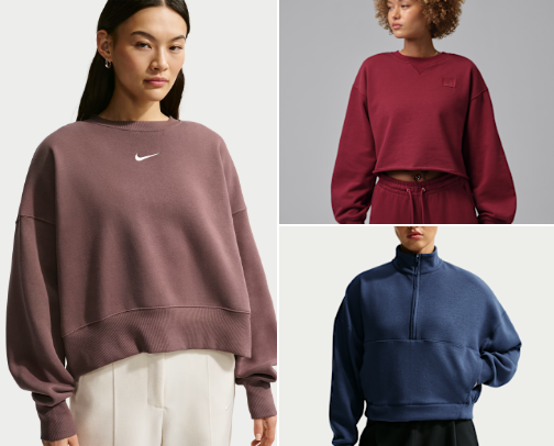 Fave Nike Sweater cover photo collage
