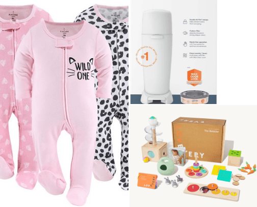 Baby Items cover photo collage