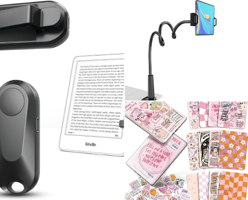 Kindle Accessories cover photo collage